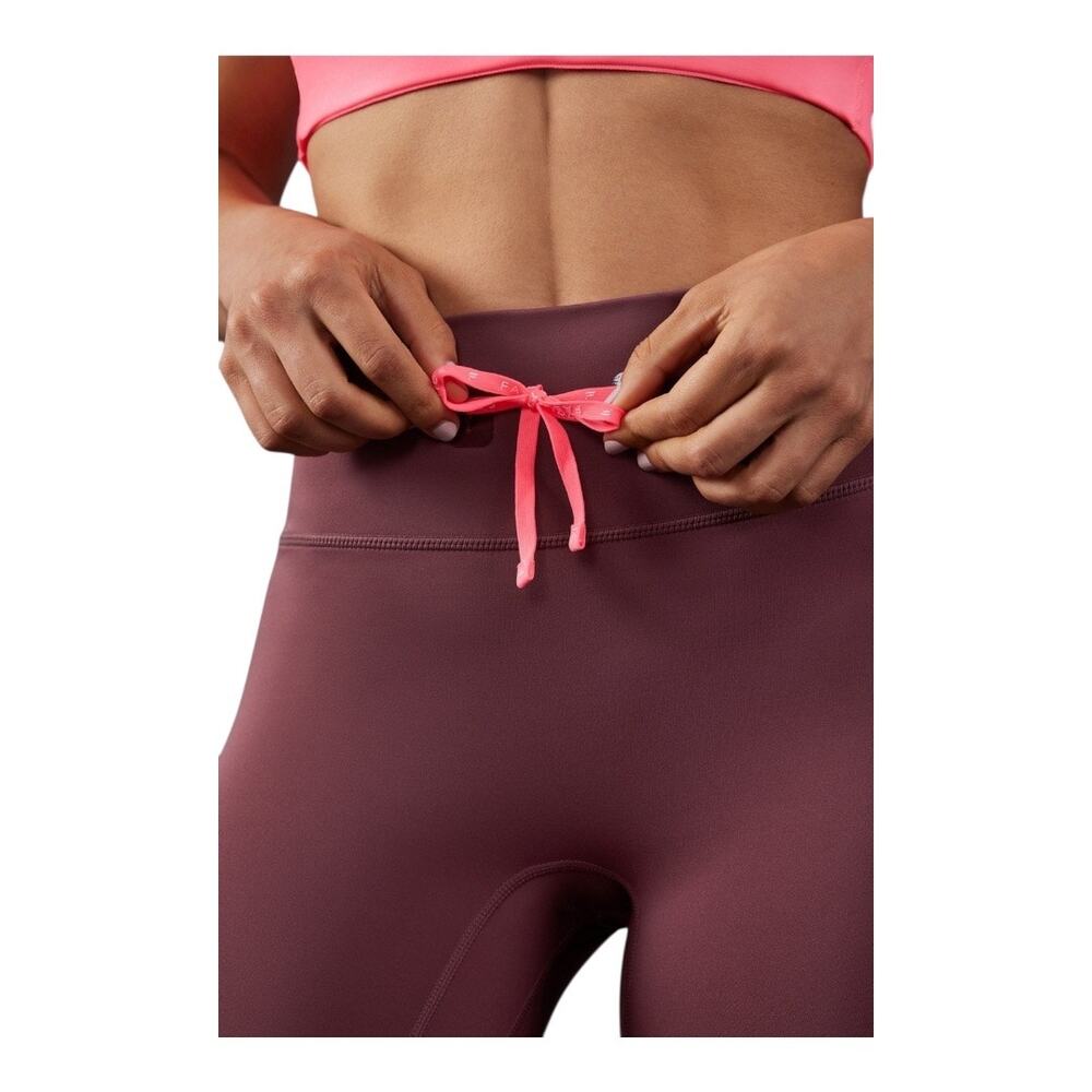 Fabletics Stride 9 Motion365+ High-Waisted Leggings Mauve neon pink workout pant - Picture 5 of 10